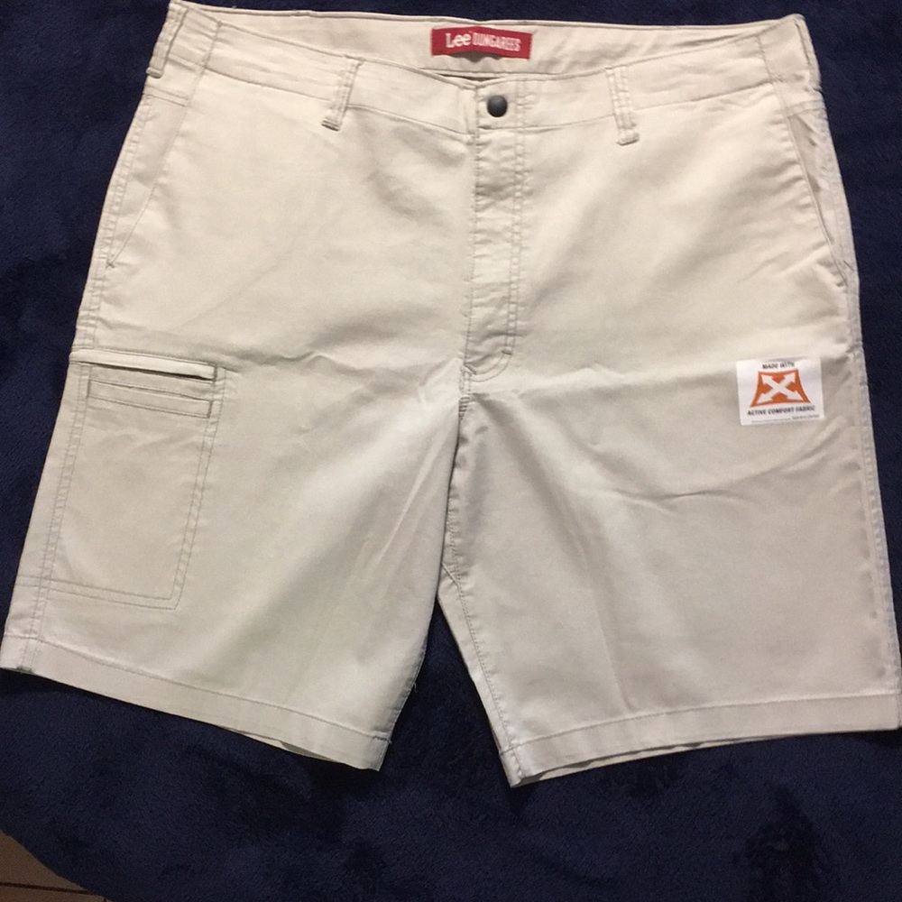 Lee Dungaree Shorts W40